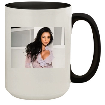 Audrey Bitoni 15oz Colored Inner & Handle Mug