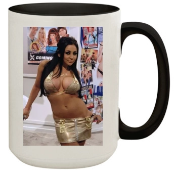 Audrey Bitoni 15oz Colored Inner & Handle Mug