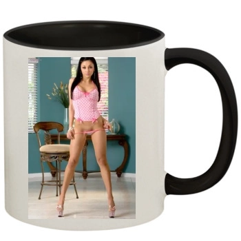 Audrey Bitoni 11oz Colored Inner & Handle Mug