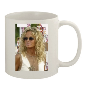 Farrah Fawcett 11oz White Mug