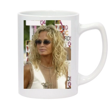 Farrah Fawcett 14oz White Statesman Mug