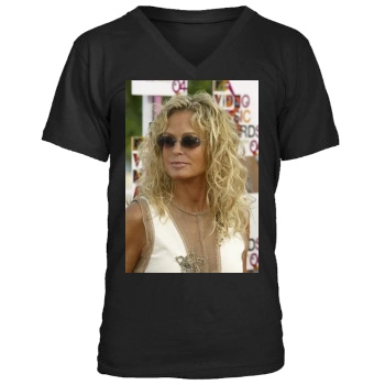 Farrah Fawcett Men's V-Neck T-Shirt