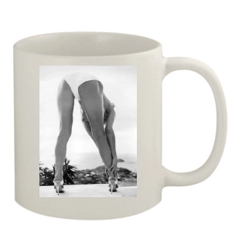 Farrah Fawcett 11oz White Mug