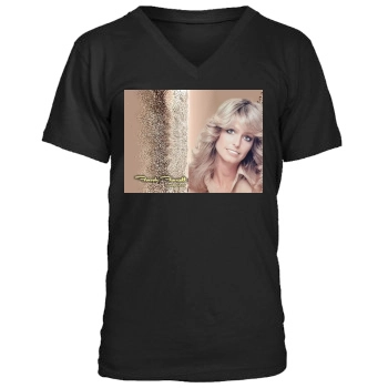 Farrah Fawcett Men's V-Neck T-Shirt