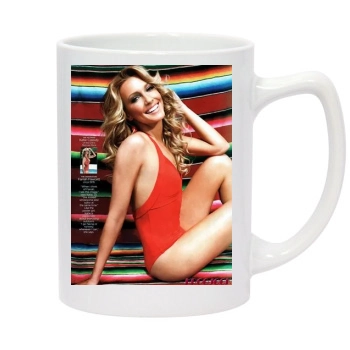 Farrah Fawcett 14oz White Statesman Mug