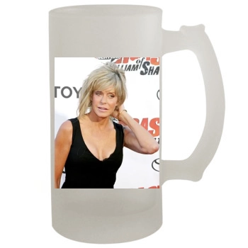 Farrah Fawcett 16oz Frosted Beer Stein