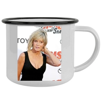 Farrah Fawcett Camping Mug