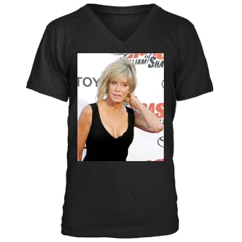 Farrah Fawcett Men's V-Neck T-Shirt