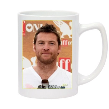 Sam Worthington 14oz White Statesman Mug