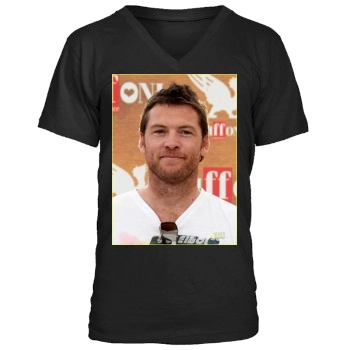 Sam Worthington Men's V-Neck T-Shirt