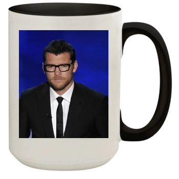 Sam Worthington 15oz Colored Inner & Handle Mug