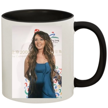 Sarah Brightman 11oz Colored Inner & Handle Mug