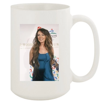 Sarah Brightman 15oz White Mug