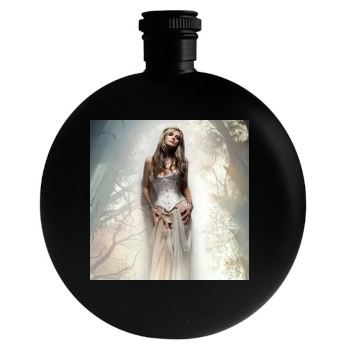 Sarah Brightman Round Flask