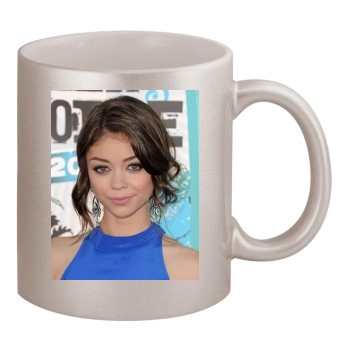 Sarah Hyland 11oz Metallic Silver Mug