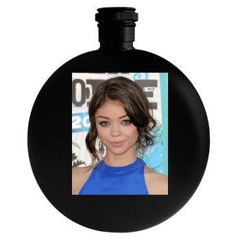 Sarah Hyland Round Flask