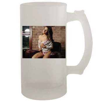 Sarah Shahi 16oz Frosted Beer Stein