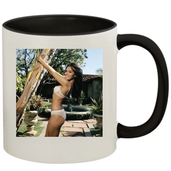 Sarah Shahi 11oz Colored Inner & Handle Mug