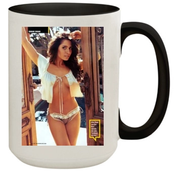 Sarah Shahi 15oz Colored Inner & Handle Mug