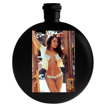 Sarah Shahi Round Flask