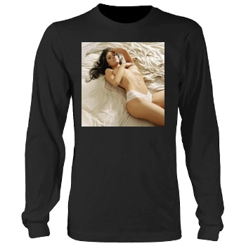 Sarah Shahi Men's Heavy Long Sleeve TShirt