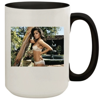 Sarah Shahi 15oz Colored Inner & Handle Mug