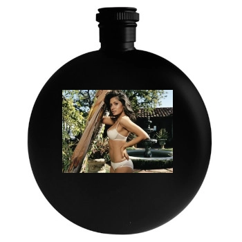 Sarah Shahi Round Flask