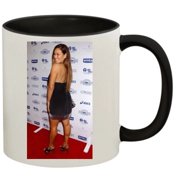 Tia Carrere 11oz Colored Inner & Handle Mug