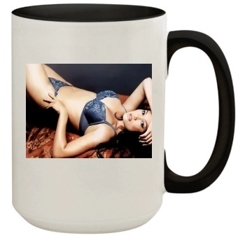 Tia Carrere 15oz Colored Inner & Handle Mug