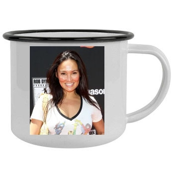 Tia Carrere Camping Mug