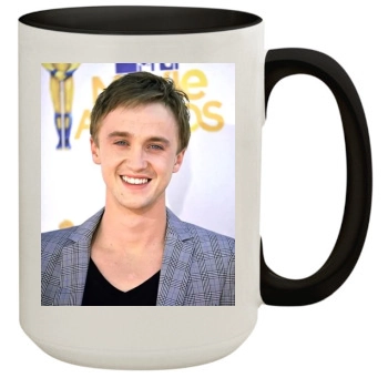 Tom Felton 15oz Colored Inner & Handle Mug