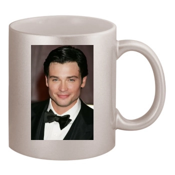 Tom Welling 11oz Metallic Silver Mug