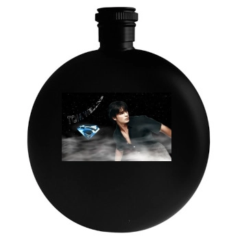 Tom Welling Round Flask