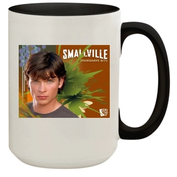 Tom Welling 15oz Colored Inner & Handle Mug