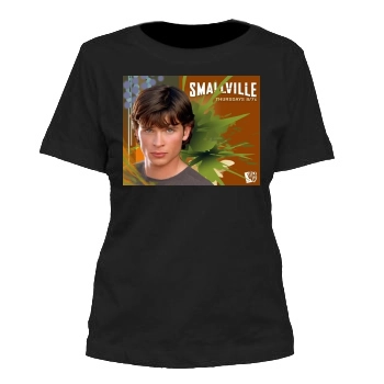 Tom Welling Women's Cut T-Shirt