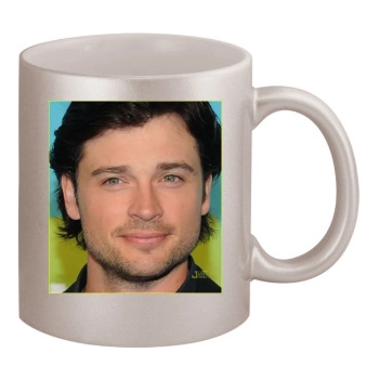 Tom Welling 11oz Metallic Silver Mug