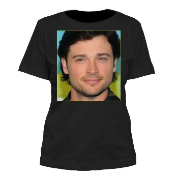 Tom Welling Women's Cut T-Shirt