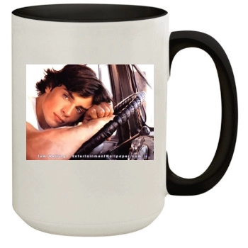 Tom Welling 15oz Colored Inner & Handle Mug