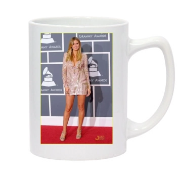 Heidi Klum 14oz White Statesman Mug