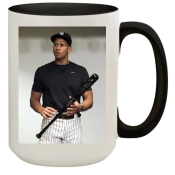 Alex Rodriguez 15oz Colored Inner & Handle Mug