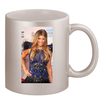 Fergie 11oz Metallic Silver Mug