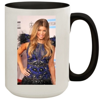 Fergie 15oz Colored Inner & Handle Mug