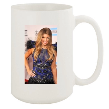 Fergie 15oz White Mug