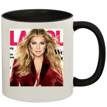 Fergie 11oz Colored Inner & Handle Mug