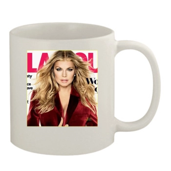 Fergie 11oz White Mug