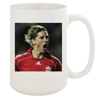 Fernando Torres 15oz White Mug