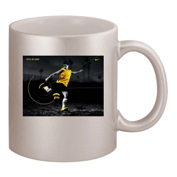 Fernando Torres 11oz Metallic Silver Mug