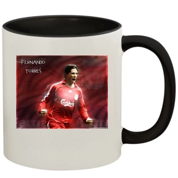 Fernando Torres 11oz Colored Inner & Handle Mug