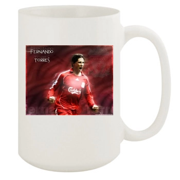 Fernando Torres 15oz White Mug