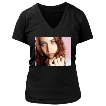 Fiona Apple Women's Deep V-Neck TShirt